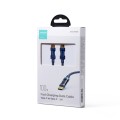 JOYROOM S-CC100A20 USB-C / Type-C to USB-C / Type-C 100W Sync Data Cable, Cable Length:2m(Blue)