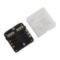 A5516 6 Way Fuse Box Blade Fuse Holder with LED Warning Indicator / Negative for Auto Car Truck Boat