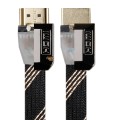 For HDMI 3m 2.0 Version  HD Cable 19 + 1 Standard Oxygen-Free Copper Metal Sshell 4K TV Flat Cable(G