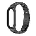For Xiaomi Mi Band 7 / 7 NFC MIJOBS CS Three-Bead Metal Stainless Steel Watch Band(Black)