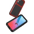 For Samsung Galaxy S22  LOVE MEI Metal Shockproof Waterproof Dustproof Protective Phone Case with Gl