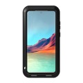 For Samsung Galaxy S22 Ultra 5G LOVE MEI Metal Shockproof Waterproof Dustproof Protective Phone Case