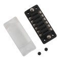 A5602-01 6 Way Fuse Box Blade Fuse Holder with Negative for Auto Car Truck Boat