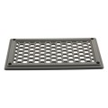 A6790 198x114mm Grey Rectangle Louvered Ventilation Plastic Venting Panel Cover