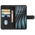 For HTC Desire 20 Pro Leather Phone Case(Black)