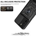 For Motorola Edge 30 Pro Sliding Camera Cover Design TPU+PC Phone Case(Blue)