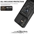 For vivo V23 5G / S12 Sliding Camera Cover Design TPU+PC Phone Case(Black)