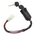 5 PCS Motocross Male Plug Ignition Key Switch Set for ATV 50cc-250cc