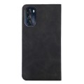 For Motorola Moto G 5G 2022 Skin Feel Magnetic Horizontal Flip Leather Phone Case(Black)