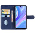 For Huawei Enjoy 10s Leather Phone Case(Blue)