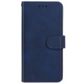 For Huawei nova 4e Leather Phone Case(Blue)