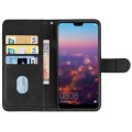 For Huawei P20 Pro Leather Phone Case(Black)