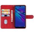 For Huawei Y6 2019 Leather Phone Case(Red)