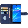 For Huawei Y7 Pro 2019 Leather Phone Case(Blue)