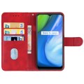 For OPPO Realme Q2i Leather Phone Case(Red)