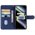 For OPPO Realme X7 Max 5G Leather Phone Case(Blue)