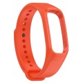 For OPPO Band Vitality Edition Waterproof Sweatproof Solid Color Watch Band(Orange)