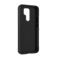 For Xiaomi Redmi 9 Magic Shield TPU + Flannel Phone Case(Black)