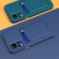 For Infinix Note 11 Pro Skin Feel Card Contrast Color Button TPU Phone Case(Grey)
