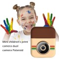 With 16GB Memory Card CP08 2.4 inch IPS HD Screen Children Instant Camera