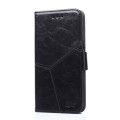 For Honor 70 Pro / 70 Pro+ Geometric Stitching Horizontal Flip Leather Phone Case(Black)