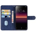 For Sony Xperia L4 Leather Phone Case(Blue)