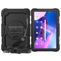 For Lenovo Tab M10 Plus 10.6 3rd Gen 2022 Silicone + PC Tablet Case(Black)
