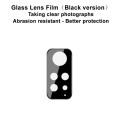 For Xiaomi Redmi Note 11 4G Global IMAK Rear Camera Lens Glass Film Black Version