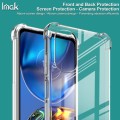 For Motorolo Moto E32 4G IMAK All-inclusive Shockproof Airbag TPU Case with Screen Protector (Transp