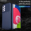For Samsung Galaxy M13 5G Thunderbolt Shockproof TPU Protective Soft Phone Case(Blue)