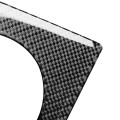 Car Carbon Fiber Rear Seat Multimedia Panel Decorative Sticker for Porsche Panamera 2010-2016, Left