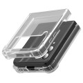For Samsung Galaxy Z Flip4 PC + TPU Transparent Protective Phone Case(Transparent)