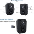MD31 Mini 1080P HD Camcorder Night Vision PIR Motion Action Micro Camera(Black)