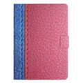 For Lenovo Tab M10 3rd Gen Stitching Solid Color Smart Leather Tablet Case(Rose Red)