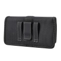 Oxford Cloth Mobile Phone Portable Waist Bag For 6.7-6.9 inch(Black)