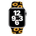 Single Nail Printing Watch Band For Apple Watch Series 9&8&7 41mm / SE 3&SE 2&6&SE&5&4 40mm / 3&2&1