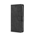 For OnePlus Ace/10R Skin Feel Crocodile Magnetic Clasp Leather Phone Case(Black)
