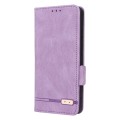 For Realme C30 Magnetic Clasp Flip Leather Phone Case(Purple)