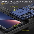For Xiaomi 12 Pro Armor PC + TPU Camera Shield Phone Case(Navy Blue)