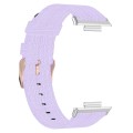 For Huawei Watch Fit 2 Nylon Woven Watch Band(Light Purple)