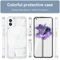 For Nothing Phone 1 Colorful Series Acrylic + TPU Phone Case(Transparent)