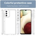 For Samsung Galaxy A13 4G Colorful Series Acrylic + TPU Phone Case(Transparent)