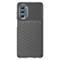 For Motorola Moto G62 5G Thunderbolt Shockproof TPU Protective Soft Phone Case(Black)