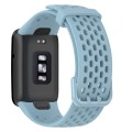 For Xiaomi Mi Band 7 Pro Breathable TPU Watch Band(Light Blue)