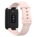For Xiaomi Mi Band 7 Pro Solid Color Silicone Watch Band(Pink)