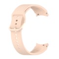 For Samsung Galaxy Watch 5 40mm Official Silicone Watch Band, Size:L(Light Pink)