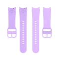 For Samsung Galaxy Watch 5 40mm Official Silicone Watch Band, Size:L(Purple)