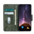 For Motorola Moto G32 4G Mirren Crazy Horse Texture Horizontal Flip Leather Phone Case(Dark Green)