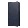 For OPPO A93 5G Calf Texture Magnetic Flip Leather Phone Case(Blue)