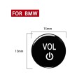 Car Audio Volume Button for BMW X7 G07 2019+, Left and Right Drive(Black)